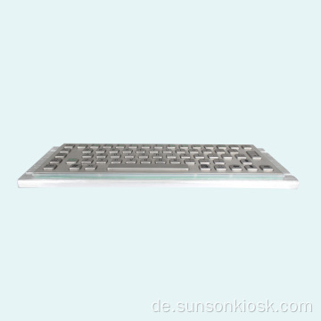 Robuste Tastatur und Touchpad aus Metall